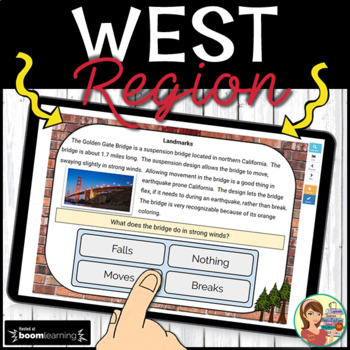 Preview of West Region Digital Boom Cards