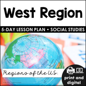 Preview of West Region | Geography | Social Studies for Google Classroom™