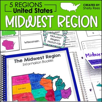 Preview of 5 Regions of the United States | Midwest Region | US Regions