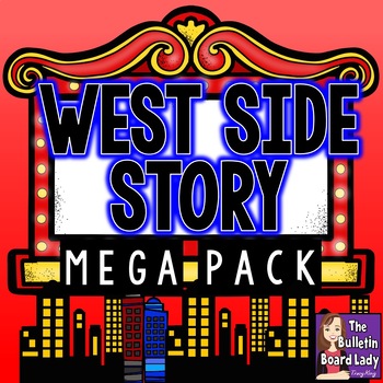 Preview of West Side Story MEGA Pack of Worksheets
