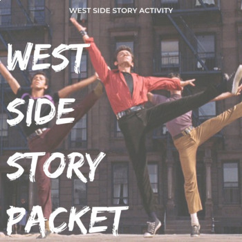 Preview of West Side Story Packet (Romeo and Juliet Comparison)