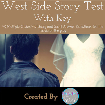 Preview of West Side Story Test with Key