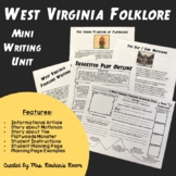 West Virginia Folklore Writing Unit featuring Mothman and 