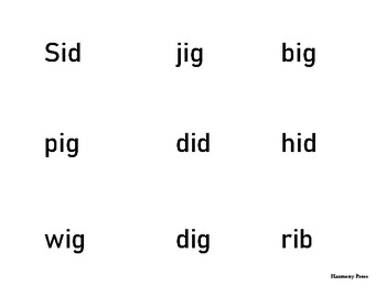 West Virginia Phonics CVC Short I Modified Lessons Created Resources   Original 10363194 4 