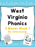 West Virginia Phonics S Blends Week 1