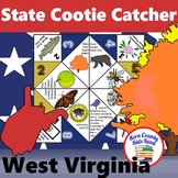West Virginia State Facts and Symbols Cootie Catcher Activ