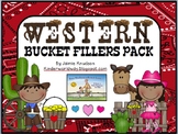 Western Theme Bucket Filler Pack! EDITABLE VERSION!
