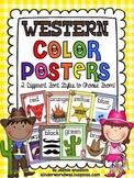Western Color Posters!