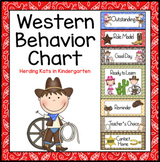 Western Cowboy Behavior Clip Chart