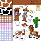 Western Cowboy Clip Art clipart