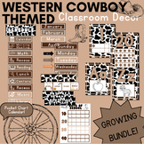 Western Cowboy Rodeo Classrooom Decor Set -GROWING BUNDLE!