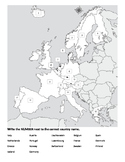 Western Europe - Mapping Activity