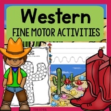 Western Fine Motor Activities/Cowboy Fine Motor Activities