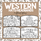 Western Hats/Headbands - Sentence Strip Hats for Go Texan 