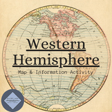 Western Hemisphere Maps and Facts Activities Bundle | Google Apps