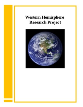 Preview of Western Hemisphere Research Project