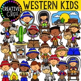 Western Kids Clipart {Cowboy Clipart}