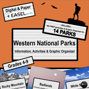 Preview of Western National Parks BUNDLE