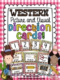 Western Picture and Visual Direction Cards!