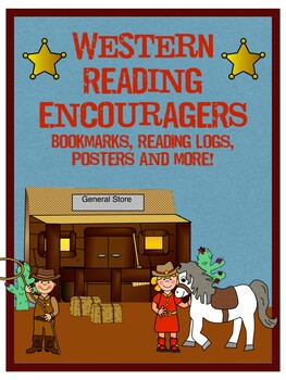 Preview of Western Reading Theme - Cowboys and Cowgirls: Saddle Up and Read!