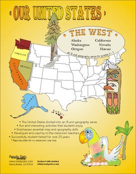 Preview of Western States-'Our United States Series' 32-Page Thematic Booklet