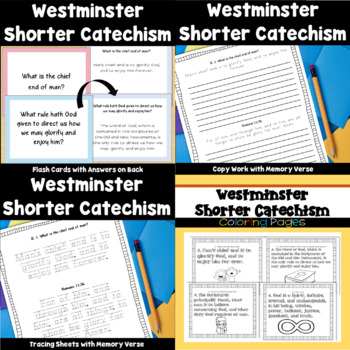 Preview of Westminster Shorter Catechism Bundle