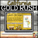 Westward Expansion Activity California Gold Rush