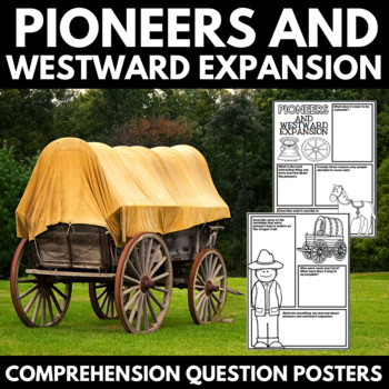 Preview of Westward Expansion Activity Poster Project - Pioneers