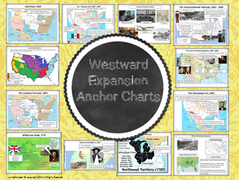 math pdf grade 1 for worksheets Westward Expansion   TpT Anchor Unitedtoteach by Charts