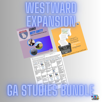 Preview of Westward Expansion BUNDLE~ Spiral Review, Writing Assignment & Lecture~ No Prep!