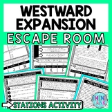 Westward Expansion Escape Room Stations - Reading Comprehe