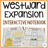 Westward Expansion Interactive Notebook - Pioneers, Transc