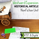 Westward Expansion Historical Person Nonfiction Article Re