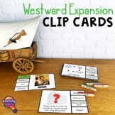 Westward Expansion Pick 'n Flip Clip Cards Review Activity