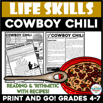 Preview of Westward Expansion Reading Comprehension | Life Skills | Recipe for Teaching