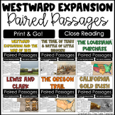 Westward Expansion Reading Comprehesion Paired Passages BU