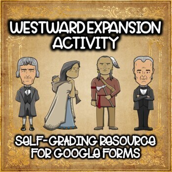 Preview of Westward Expansion Self-Grading Activity for Google Forms- Distance Learning