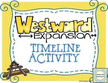 Preview of Westward Expansion - Timeline Activity