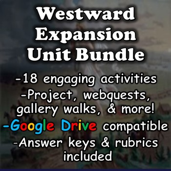 Preview of Westward Expansion Unit Bundle