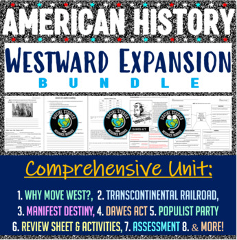 Preview of Westward Expansion Unit Resource Bundle - US History Moving West