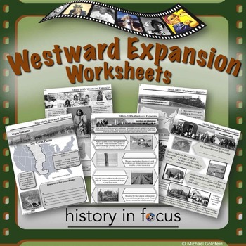Preview of Westward Expansion Worksheets