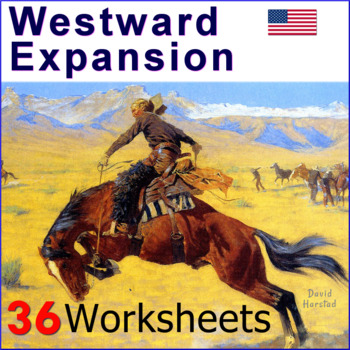 Preview of Westward Expansion Fun Activities