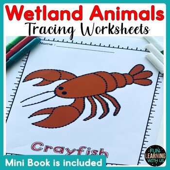 Cute Coloring Books: Wetland Animals Coloring Book for Kids Ages 4-8 :  Wetlands Coloring Book, Cute Coloring Book of Wetland Animals, for Toddlers,  Preschoolers & Kindergarten, Great Gift for Boys & Girls