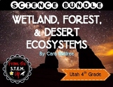Wetland, Forest, and Desert Ecosystem Complete Unit Bundle