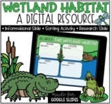 Wetland Habitat Online Digital Resource for Google Classro