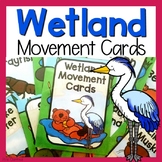 Wetland Themed Movement Cards