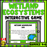 Wetland Ecosystems | Interactive Review Game | Google Slides