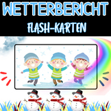 Wetterkarten – 13 druckbare Poster für Kinder - Flashcards