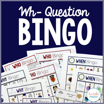 Preview of Wh- Question Bingo