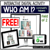 Wh Question Digital Task Cards WHO FREEBIE